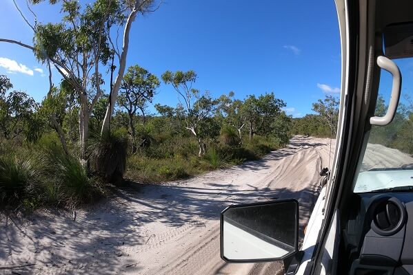 4WD Driving on Fraser Island
