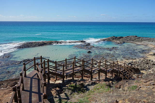 Champagne Pool Fraser Island