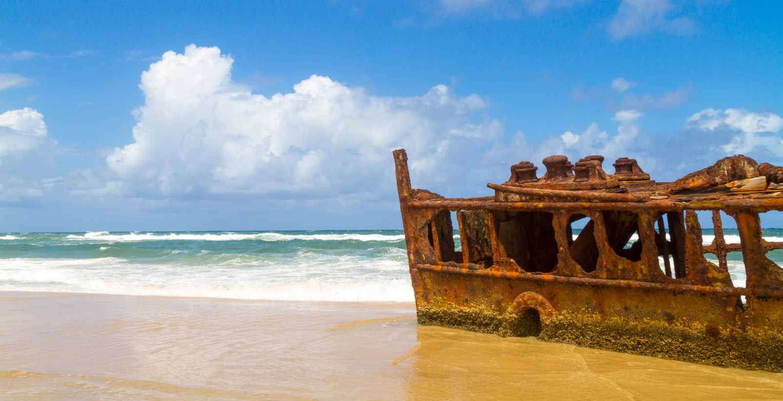 Maheno Shipwrecks on Fraser Island